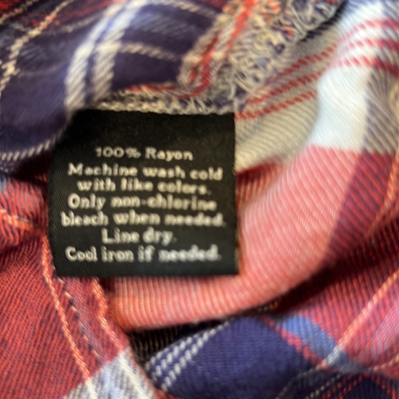 Rock & Republic - Red, White & Blue Button Tank - Picture 5 of 7